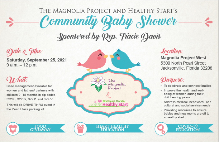 Magnolia Project - Community Baby Shower details